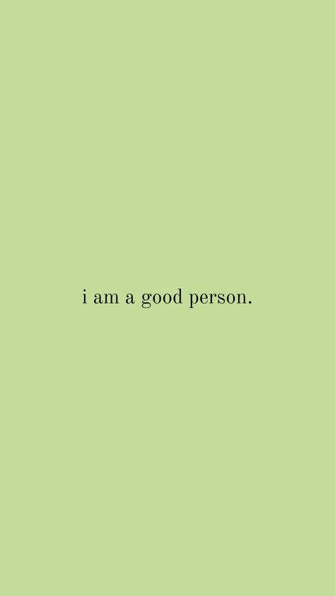 I Am A Good Person Affirmation, Affirmation Motivation, A Good Person, Good Person, Be A Better Person, Vision Board, Affirmations, Lifestyle, Quick Saves