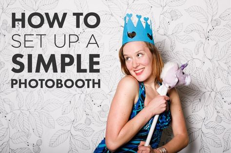 Photo Booth tips and a "what they would have done differently section" How To Set Up A Photo Booth, Photobooth Tutorial, Photobooth Prop Setup, Party Photography Camera Settings, Simple Photobooth, Photobooth Camera Setup, Diy Photobooth Camera Setup, Photobooth Setup, Framed Photobooth Pictures