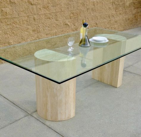 Kim House, Table Rock, Marble Console Table, Stone Dining Table, Shop Window Design, Glass Dining Table, Dining Table Marble, Wall Unit, Dinner Table