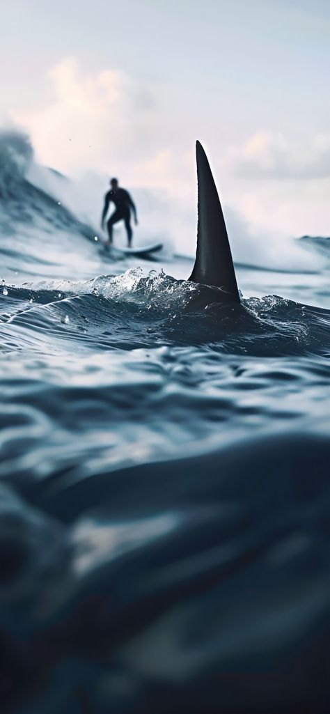 Great White Shark Wallpaper, Shark Wallpaper Aesthetic, Shark Wallpaper Iphone, Sharks Wallpaper, Hammer Shark, Shark Wallpaper, Shark Images, Shark Pictures, Big Wave Surfing