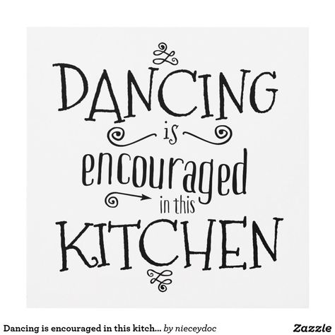 Kitchen Wall Art Quotes, Dancing In The Kitchen, Kitchen Wall Decals, Diy Kitchen Renovation, Kitchen Trends, Trendy Kitchen, Wall Art Quotes, Beautiful Kitchens, Kitchen Space