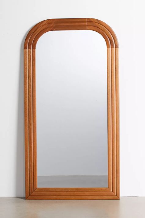 Mirror Hanging Hacks, Funky Floor Mirror, Mirrors Urban Outfitters, Anthropologie Mirror, Bedroom Mirrors, Arched Floor Mirror, Modern Floor Mirrors, Large Floor Mirror, Antique Gold Mirror