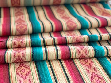 Upholstery Fabric - Serape Style Collection – Sunny Slope Farms Upholstry Fabric, Southwest Fabric, Southwestern Ranch, Cabin Mountain, Serape Fabric, Western Fabric, Southwest Home Decor, Ranch Cabin, Native American Decor