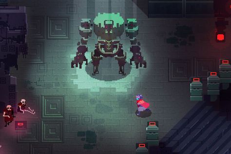 Hyper Light Drifter, Top Down Game, Indie Game Art, Gfx Design, Bg Design, Pixel Animation, Pixel Art Tutorial, 8bit Art, Pixel Art Characters