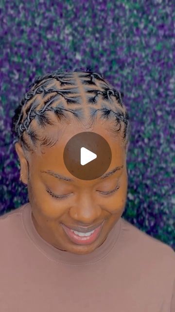 Start Locs Styles, Style For Short Locs For Women, Half Up Half Down Loc Styles Short, Loc Styles With Hats, Starter Locs Styles Medium Length, Beginner Locs For Women, Hairstyles For Dreads Black Women, Styles For Starter Locs, Styles For Starter Locs Black Women