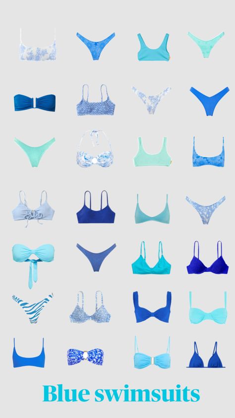 Trip Outfit, Vacation Clothes, Outfit Inso, Summer Bathing Suits, Fashion Design Patterns, Trip Outfits, Blue Swimsuit, Design Patterns, Vacation Outfits