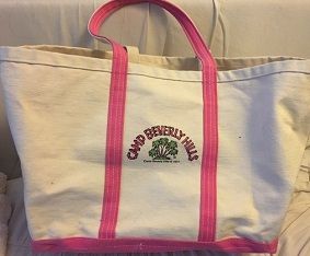 Vintage 1977 Camp Beverly Hills Canvas Tote Bag Fuchsia Pink Flashback Aesthetic, Beverly Hills Beach, Camp Beverly Hills, Trapper Keeper, 80s Girl, School Buses, School Bus Driver, Bus Driver, Jelly Shoes