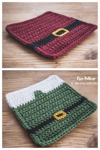 Greetings fellow creatives and crocheters! If you're looking for amazing creative ideas and free crochet patterns, don't hesitate to click the link above! 🏚 Crochet Christmas Towels Free Pattern, Christmas Crochet Potholder Patterns Free, Free Crochet Christmas Coasters, Christmas Potholders Crochet Free Pattern, Christmas Crochet Patterns Free Gift, Seasonal Crochet Coasters, Crochet Potholders Christmas, Beginner Crochet Christmas Projects, Free Christmas Crochet Patterns Xmas