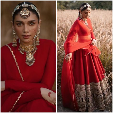 Aditi Rao Hydari and Siddharth Stunning Bridal and Groom Look from their Wedding Aditi Rao Hydari Bridal, Aditi Rao Hydari Wedding, Wedding Outfit Bride, Sabyasachi Wedding, Reception Saree, Aditi Rao Hydari, Aditi Rao, Organza Lehenga, Indian Wedding Outfit