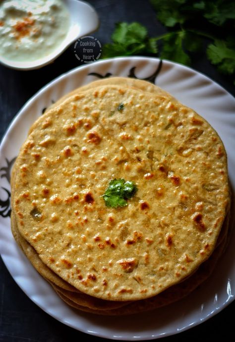 Cabbage Paratha | Paratha Recipes - Cooking From Heart Cabbage Paratha Recipe, Cabbage Paratha, Easy Stuffed Cabbage, Flat Pan, Paratha Recipe, Stuffed Cabbage, Paratha Recipes, Single Recipes, Cabbage Recipes