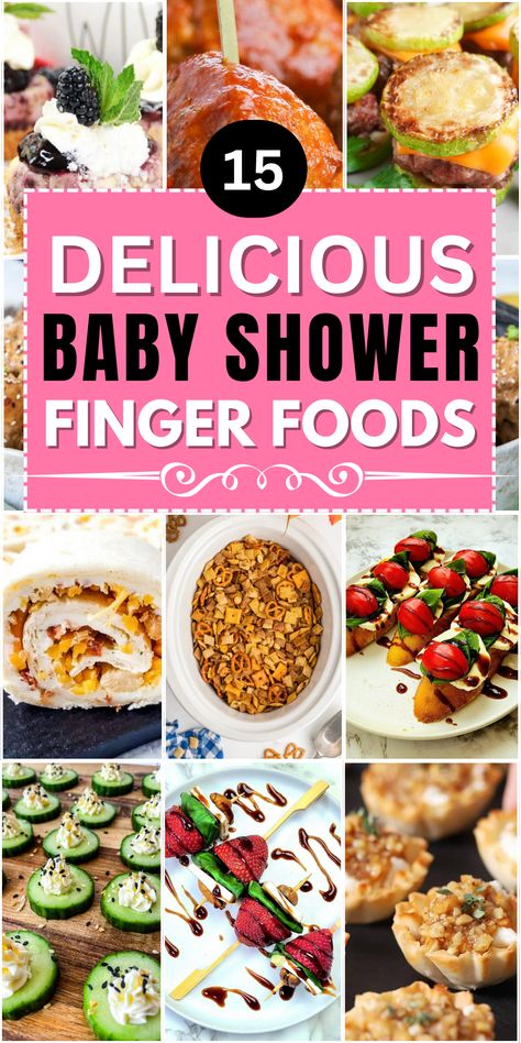 These 15 delicious baby shower finger foods are perfect for your next celebration, offering a variety of savory and sweet options that are easy to eat and delicious. Serve them alongside 15 Delicious Gluten-Free Ice Cream for a full meal or as a light bite during your baby shower. These finger foods will impress your guests and are sure to be a hit at any party. Shower Finger Foods, Baby Shower Finger Foods, Gluten Free Ice Cream, Light Bites, Full Meal Recipes, Party Foods, Finger Food, Finger Foods, Party Food