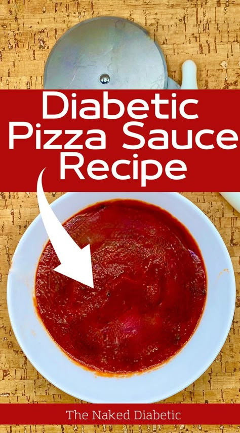 Easy to make recipe for Sugar Free Pizza Sauce. It is perfect for a diabetic friendly pizza night. Sugar Free Pizza Sauce, Low Carb Pizza Sauce, Healthy Pizza Sauce, Keto Pizza Sauce, Easy Taco Salad Recipe, Whole Wheat Pizza, Pizza Sauce Recipe, Healthy Recipes For Diabetics, Pizza Sauce Homemade