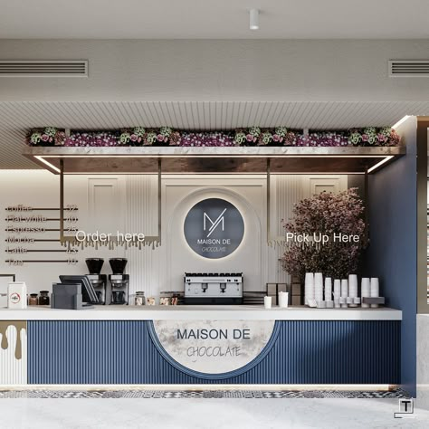 Boutique Patisserie, Adobe Photoshop Photography, Modern Coffee Shop, Bar Counter Design, Cafe Counter, Bakery Design Interior, Coffee Shop Interior Design, Cafe Shop Design, Kiosk Design