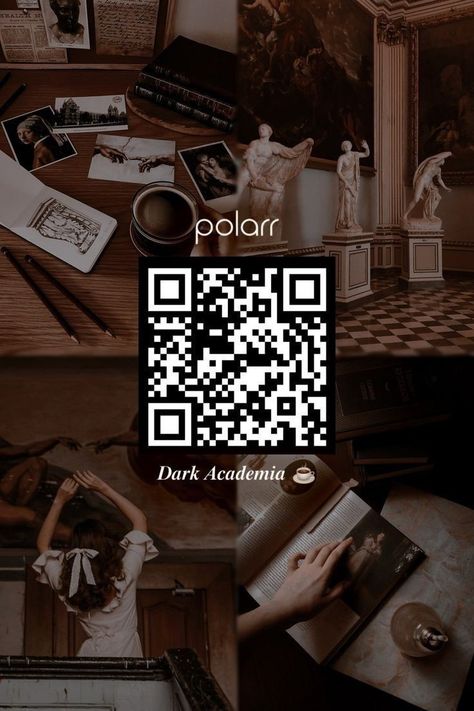 Dark Academia Photo Edit, Dark Academia Filter, Apps Photo Editing, Dark Academia Photo, Polarr Presets, Photo Filters Apps, Vintage Photo Editing, Polar Codes, Photography Editing Apps