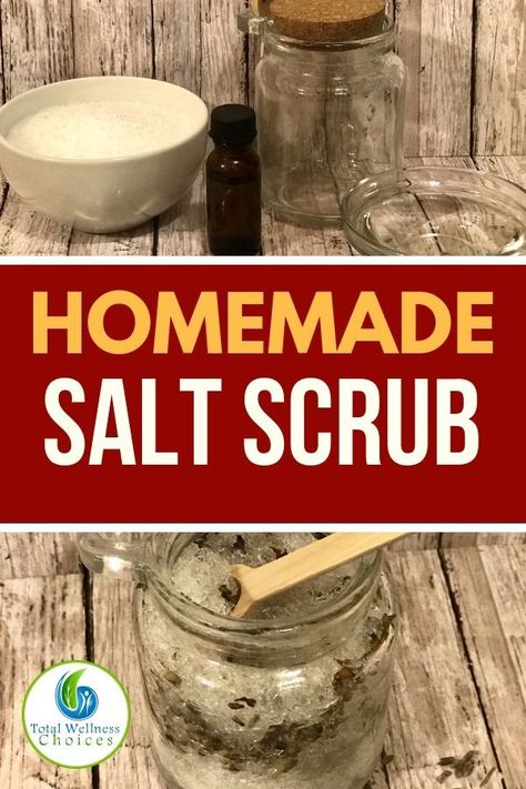 Homemade salt scrub diy recipe with lavender and Epsom salt. This is an easy recipe you can use to make a relaxing and exfoliating diy body scrubs for a smoother beautiful skin. You can also gift it to loved ones. #diysaltscrub #bodyscrubdiy #essentialoildiy #gift #giftideas #lavender #epsomsalt #essentialoils #homeremedies #diyskincare Body Scrub With Epsom Salt, Diy Body Scrubs, Homemade Salt Scrub, Oatmeal Face Scrub, Salt Scrub Diy, Scrub Recipe Diy, Salt Face Scrub, Salt Scrub Recipe, Coconut Oil Body Scrub