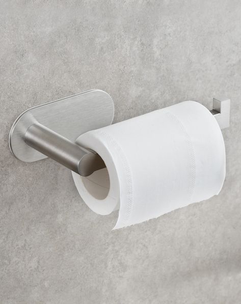 Tecmolog Toilet Paper Holder Self Adhesive, Premium Thicken SUS304 Stainless Steel Rustproof Adhesive Toilet Roll Holder no Drilling for Bathroom, Kitchen, Washroom #paper #tissue #toilet https://www.sanitarya.com/products/sbh251 Tissue Roll Holder, Toilet Roll Holder, Roll Holder, Toilet Roll, Paper Holder, Toilet Paper Holder, Toilet Paper, Stainless Steel, Quick Saves