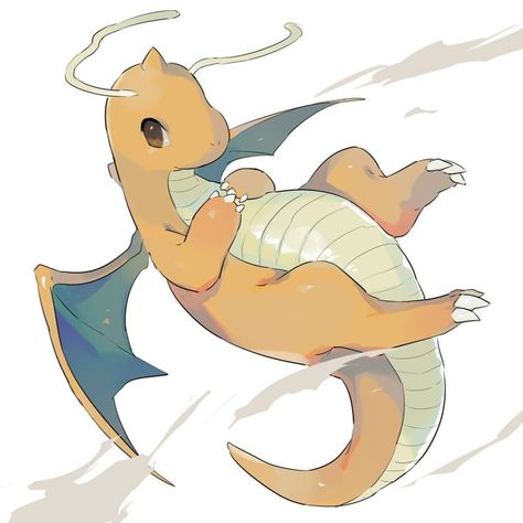 Dragonite Pokemon, Pokemon Tattoo, Cartoon Sketches, Pokemon Teams, Pokemon Drawings, Dragon Drawing, My Pokemon, Cool Pokemon, Pokemon Pictures