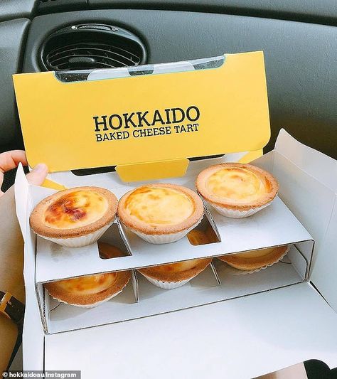 Hokkaido home cook shares simple recipe to recreate the famous baked cheese tarts Cheese Topokki, Homemade Cheese Pie 12 Tomatoes, Hokkaido Cheese Tart Recipe, Hokkaido Cheese Tart, Japanese Cheese Tart, Hokkaido Baked Cheese Tart, Bake Cheese Tart, Tillamook Cheese, Tarts Crust