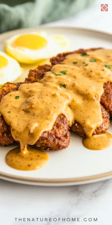 Transform a Southern classic into a carnivore diet favorite with this country-fried steak and gravy recipe! Packed with protein and covered in a creamy, savory gravy, this dish is perfect for a no-carb lifestyle. Save this pin for a deliciously hearty meal idea! Carnivore Gravy Recipe, Carnivore Sides Dishes, Carnivore Side Dish Recipes, Carnivore Steak Recipes, Dairy Free Carnivore Diet Recipes, Carnivore Gravy, Country Fried Steak And Gravy Recipe, Country Fried Steak Gravy, Steak And Gravy Recipe