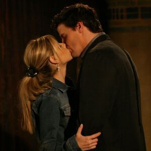 Buffy And Angel, Angel Show, Buffy Summers, David Boreanaz, Joss Whedon, Promotional Image, France Photos, Sarah Michelle Gellar, Buffy The Vampire