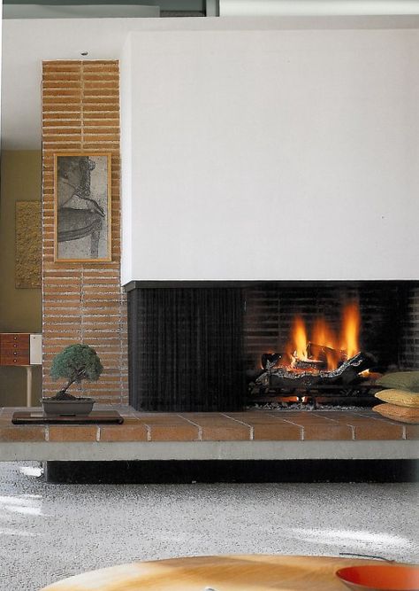 Mid Century Modern Fireplace, Chimney Decor, Modern Apartment Living Room, Mid Century Living, Mid Century Living Room, Mid Century Modern Living, Mid Century Modern Interiors, Mid Century Modern Living Room, Home Fireplace