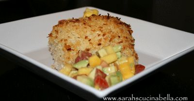 Coconut Crusted Mahi Mahi MMmm making this tonight for me and my lover :) Maui Maui Fish Recipes, Crusted Mahi Mahi, Mahi Recipes, Fish Dishes Recipes, Mahi Mahi Recipes, Paleo Fish, Fish Recipes Healthy, My Lover, Healthy Fish