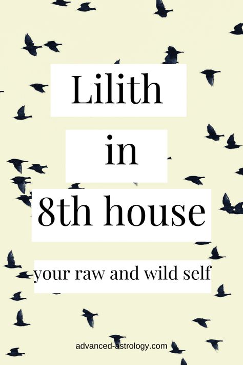 In the natal chart, Lilith represents a problematic point. The house where it is located is a life area where you have to face your traumas and shadow side. It is not easy to integrate Lilith. This is a point we try to avoid on a conscious level, but it keeps working on the unconscious... Lilith Astrology, Lilith In Scorpio, Black Lilith, Natal Chart Astrology, Black Moon Lilith, Low Self Confidence, Water House, Birth Chart Astrology, Black Moon