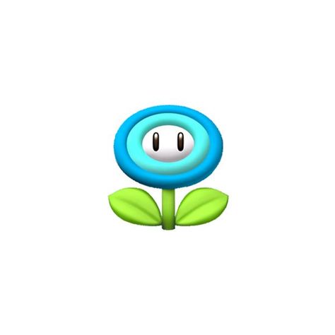 Ice flower Ice Flower Mario, Mario Ice Flower, Mario Widgets, Mario Icons, Mario Png, Ice Flower, New Emojis, Flower Icons, Mario Nintendo