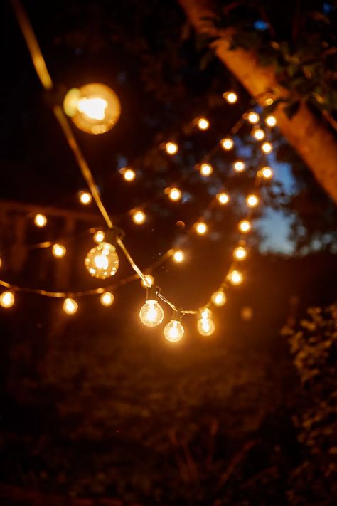 Stargazer Garden Lights Classic Clear LED Bulbs, Set of 21 | Terrain Lantern Pathway, Garden Lights, Home Decorating Ideas, Party Lights, Hand Poured Candle, String Lights Outdoor, Twinkle Lights, Unique Lighting, Wedding Lights