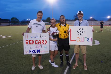 Promposal for a Soccer girl Soccer Promposal Ideas For Girlfriend, Soccer Proposal Ideas, Promposal Ideas For Girlfriend Soccer, Cute Soccer Promposals, Soccer Promposals, Soccer Promposal Ideas, Prom Proposal Soccer, Hoco Soccer Proposals, Soccer Sadies Proposal