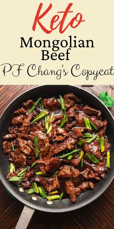 Keto Mongolian Beef, Keto Chinese Food, Mongolian Beef Recipes, Keto Beef Recipes, Mongolian Beef, Tender Beef, Keto Cooking, Savory Sauce, Keto Recipes Dinner