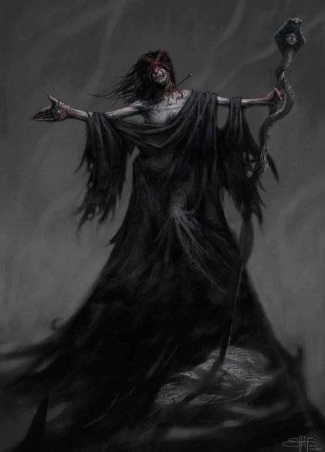 Evil Witch Art, Male Witch, Evil Witch, Fantasy Life, 다크 판타지, Dark Art Drawings, Witch Art, Fantasy Novel, Scary Art