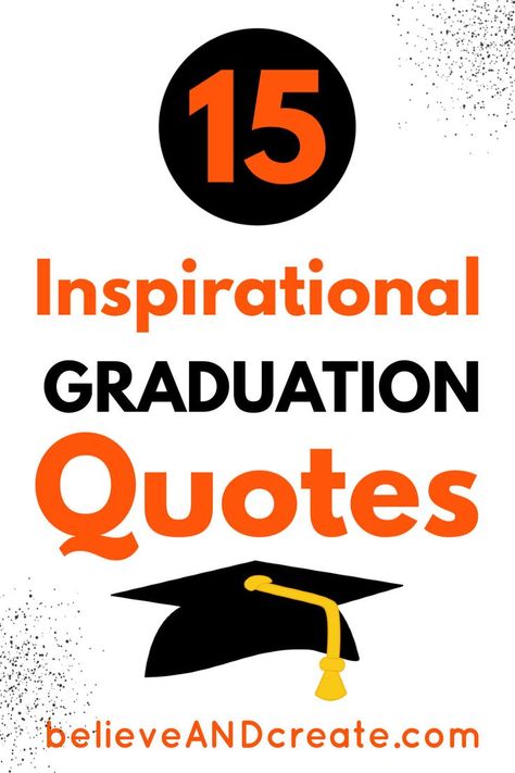 Click thru to read 15 quotes from the best graduation speeches of all time!  | quotes from graduation commencement speeches, inspiring graduation speeches, commencement quotes,  best commencement addresses, graduation quotes, quotes about graduating,  famous graduation speeches, famous graduation quotes, best graduation quotes of all time,  inspiring graduation quotes, advice for graduates, motivational graduation quotes  best advice for grads Best Graduation Quotes, Graduation Party Treats, Inspirational Graduation Quotes, Quotes Advice, Middle School Graduation, Graduation Speech, Law Students, Good Quotes, 15th Quotes