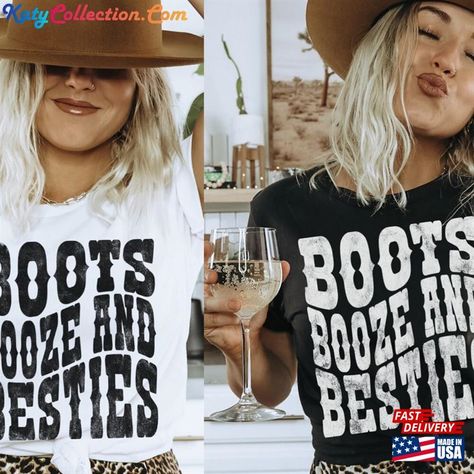 Boots Booze And Besties, Nashville Girls Trip, Trip Shirts, Girls Trip Shirts, Travel Shirts, Girls Trip, Nashville, Boots, Travel