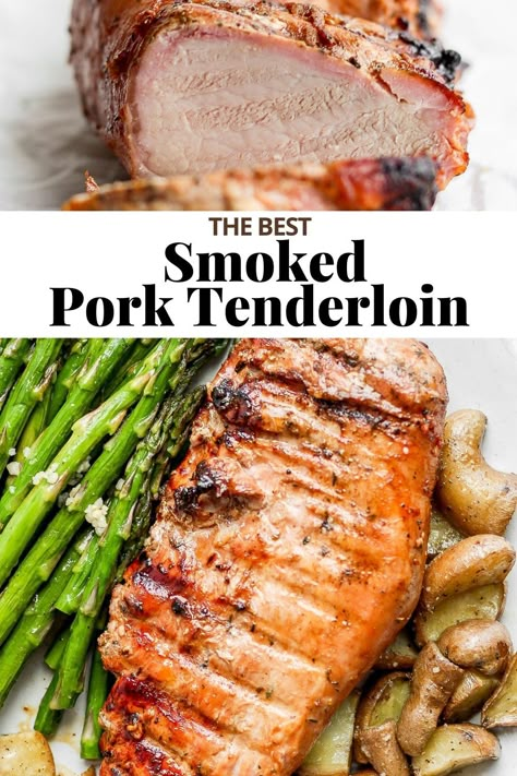 Pork Tenderloin Dry Rub, Smoked Pork Tenderloin Recipes, Grilled Pork Tenderloin Recipes, Easy Pork Tenderloin Recipes, Pork Tenderloin Marinade, Easy Pork Tenderloin, Grilling Recipes Pork, Smoked Pork Tenderloin, Grilled Pork Loin