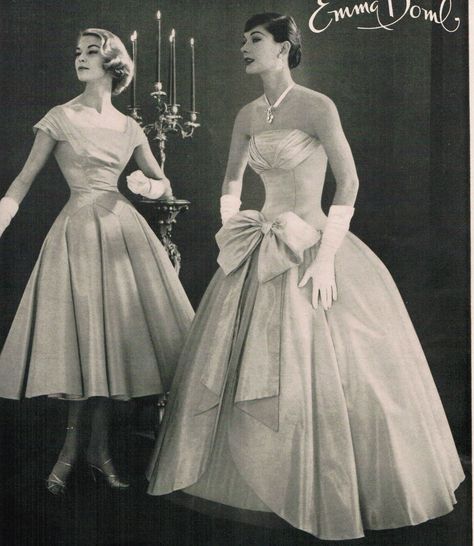 50s Inspired Fashion, Vintage Fashion 50s, 1950s Vintage Fashion, American Dress, Fashion 1950s, Casual Day Dresses, Vintage Bride, Romantic Dress, 1950s Dress