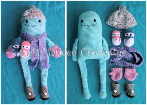 Crochet Ideas For Beginners, Sparkle Yarn, Crochet Monsters, Sewing Stuffed Animals, Patterns Ideas, Fun Crochet Projects, Diy Crochet Projects, Crochet Toys Patterns, Thread Crochet