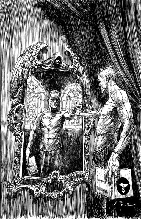 On Kickstarter: Called Into Being: A Celebration of Frankenstein | Mad Scientist Journal on Patreon Frankenstein 1931, Frankensteins Monster, Blood Tattoo, I Frankenstein, The Modern Prometheus, Patreon Logo, Frankenstein's Monster, Mad Scientist, Monster Art