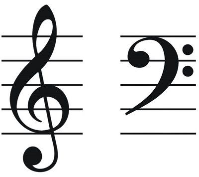 Treble and bass clef. I was, am, and always will be a musician. Music lasts forever, so I made it forever on me too. Bass clef on left wrist and treble clef on right wrist. There are no staff lines, just the clefs. Violin Lessons, Bass Clef, Treble Clef, Learn Piano, Piano Lessons, Music Theory, Music Lessons, Music Education, Piano Music