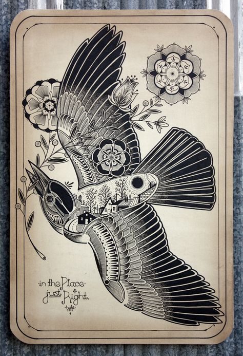 David Hale David Hale Tattoo, David Hale, Tattoo Prices, Linocut Printmaking, Raven Tattoo, Tattoos Geometric, Japanese Sleeve Tattoos, Graphic Organizer, Illustrator Artist