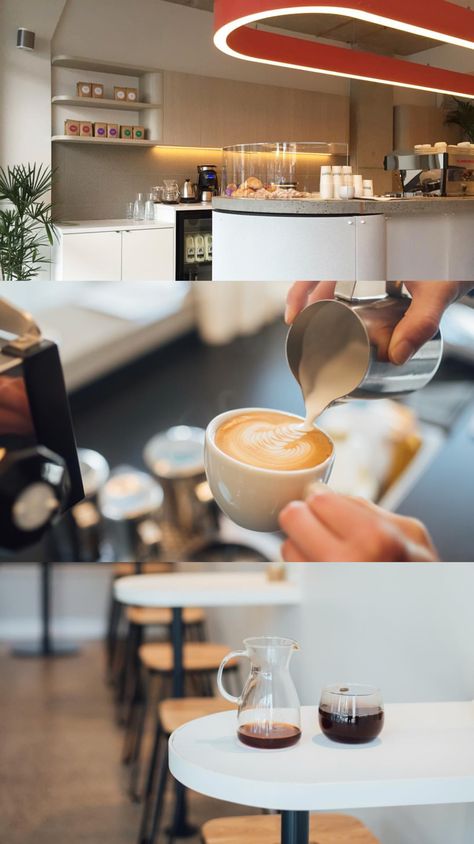 Bloom Coffee Bar | 140 Rathdowne St, Carlton Cafe Photography Aesthetic, Coffee Shop Branding Photoshoot, Coffee Content Ideas, Coffee Shop Instagram Story, Coffee Shop Photo Ideas, Amazing Food Photography, Coffee Shop Branding, Food Videography, Coffee Shop Photography