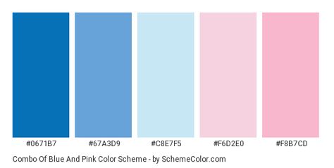 Blue And Pink Color Scheme, Pallet Blue, Pink Pallet, Blue Pallets, Elementary Classroom Themes, Hexadecimal Color, Pink Names, Hex Color Palette, Digital Organization