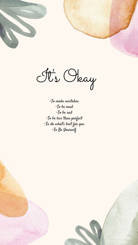 Its Okay To Not Be Okay Quotes, Technology Aesthetic, Life Quotes Wallpaper, Positive Quotes Wallpaper, Inner Work, Pretty Phone Wallpaper, Self Healing Quotes, Luck Quotes, Good Luck Quotes