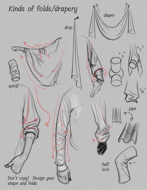 Cloth Drapery Reference, Rolled Up Sleeves Drawing Reference, Drapery Reference, Sleeves Drawing, Fabric Studies, Drapery Drawing, Drawing Wrinkles, Human Drawing Reference, Planet Comics