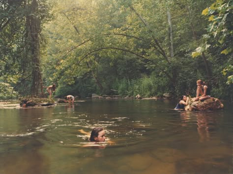 Emma Aesthetic, Justine Kurland, Jewelry Aesthetic, Swimming Holes, Janis Joplin, Blue Ridge Mountains, Summer Dream, Summer Aesthetic, Wall Collage