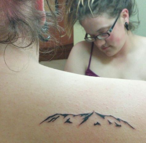 Mt Katahdin Tattoo, Jeep Stickers, Birthday Tattoo, Love Tattoos, Ear Tattoo, Behind Ear Tattoo, Tattoo Quotes, Tatting, Tattoos