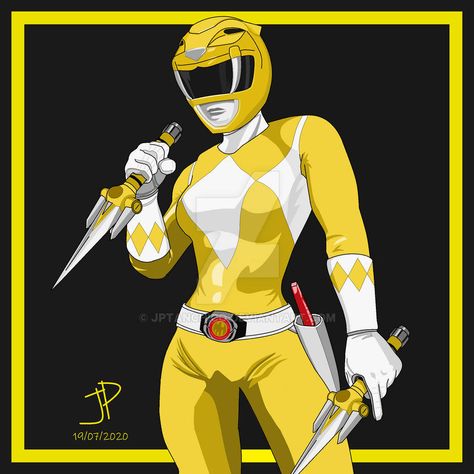 Original Power Rangers, Yellow Ranger, Blue Ranger, Ms Paint, Avatar Fan Art, Green Ranger, Mighty Morphin Power Rangers, Giant Robots, Drawing Tools