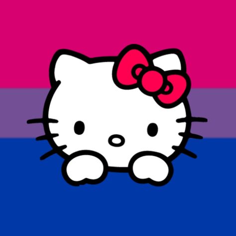 Hello kitty :33 #hellokitty #pfpcute #pfplgbt #bisexual #pfp #hellokittypfp Bi Pfp, Bisexual Profile Pictures, I Kissed A Girl, Best Gaming Wallpapers, Hello Kitty Aesthetic, Print Design Art, Gaming Wallpapers, Candy Shop, Hello Kitty Wallpaper