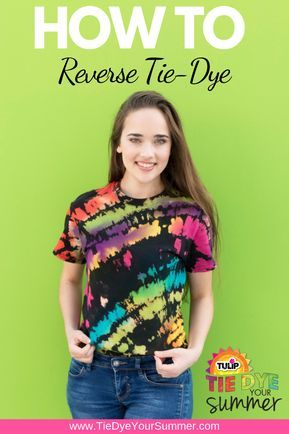 How To Tie Dye Black Shirts, Tye Dye Black Shirt, Tie Dye On Colored Shirts, Tie Dye Patterns Reverse, Reverse Tye Dye Patterns, Black Shirt Tie Dye, Tie Dye Reverse, Long Sleeve Tie Dye Patterns, Tie Dye Black Shirt With Bleach