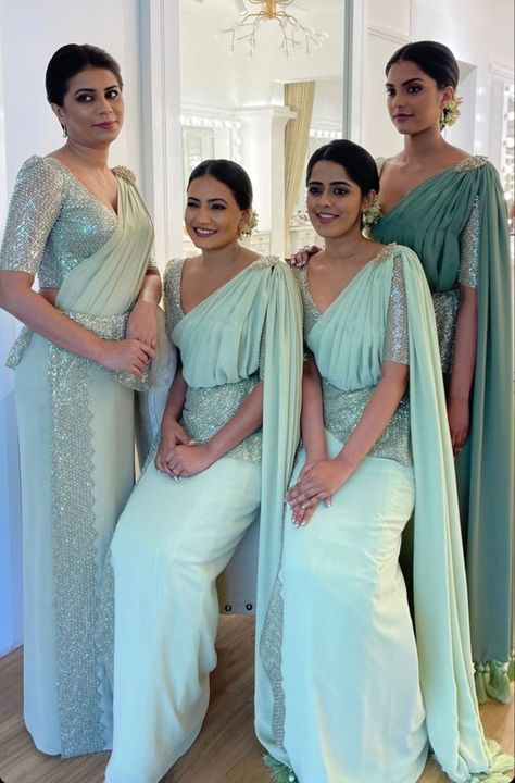 Sinhalese Made Up Kandyan Saree, Bridesmaid Kandyan Saree, Bridesmaid Dresses Sri Lanka Kandyan, Sinhalese Wedding, Kandiyan Saree, Kandian Bride, Bridal Maid Dress, Kandyan Saree, Kandyan Brides